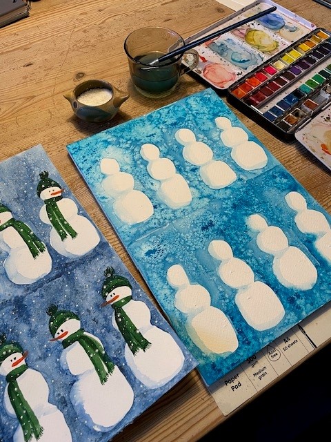 Julekort og til- og fra-kort